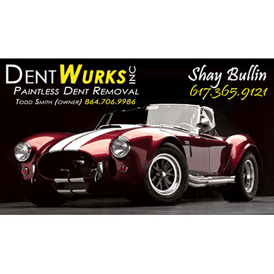 Dent Wurks Business Card