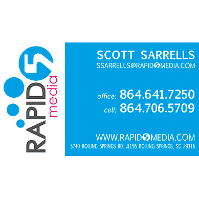 Rapid 5 Media Business Card