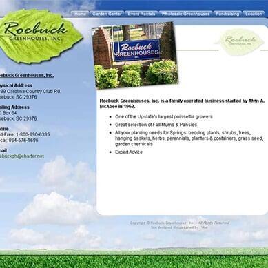 Roebuck Greenhouses